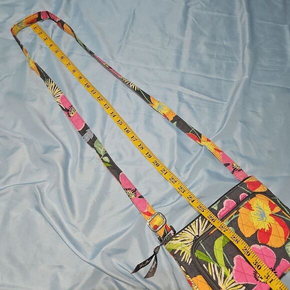 Vera Bradley Jazzy Blooms Crossbody Purse - Picture 7 of 10